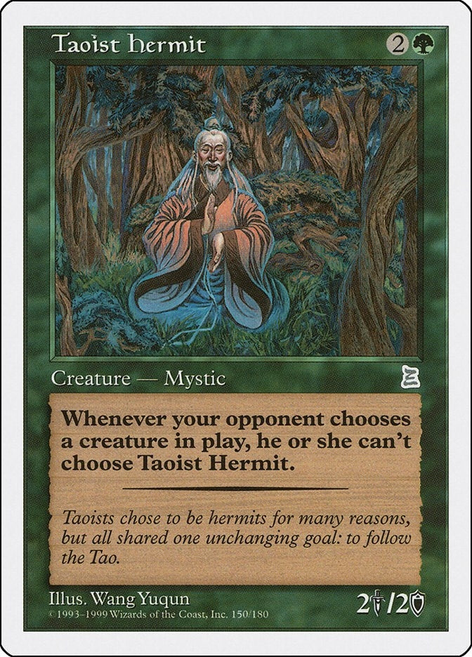 Image for Taoist Hermit (Portal Three Kingdoms) (150) - Magic: The Gathering
