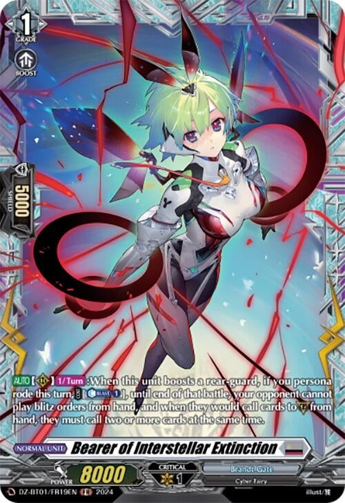 Image for Bearer of Interstellar Extinction (FR) (DZ-BT01: Fated Clash) (DZ-BT01/FR19EN) - Cardfight Vanguard