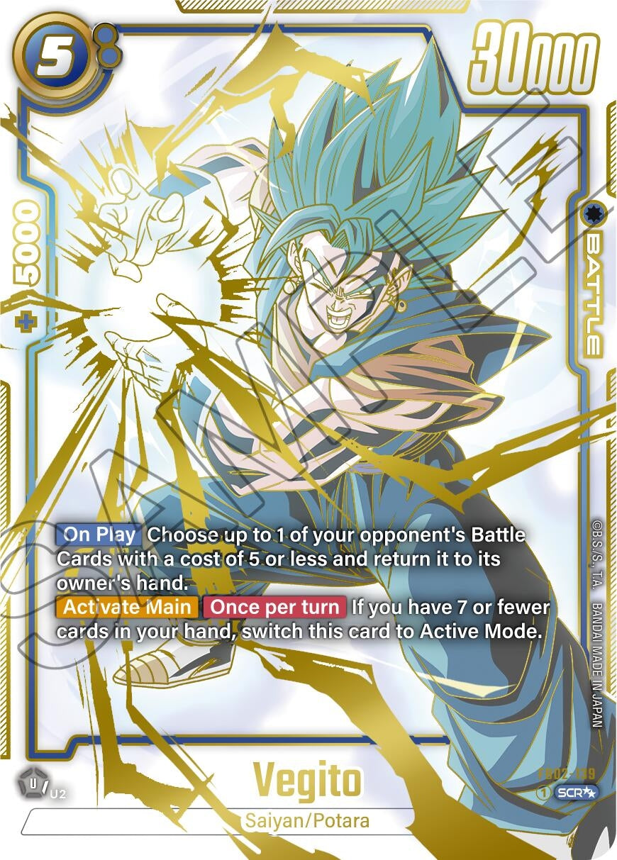 Image for Vegito - FB02-139 (Super Alternate Art) (Blazing Aura) (FB02-139) - Dragon Ball Super: Fusion World
