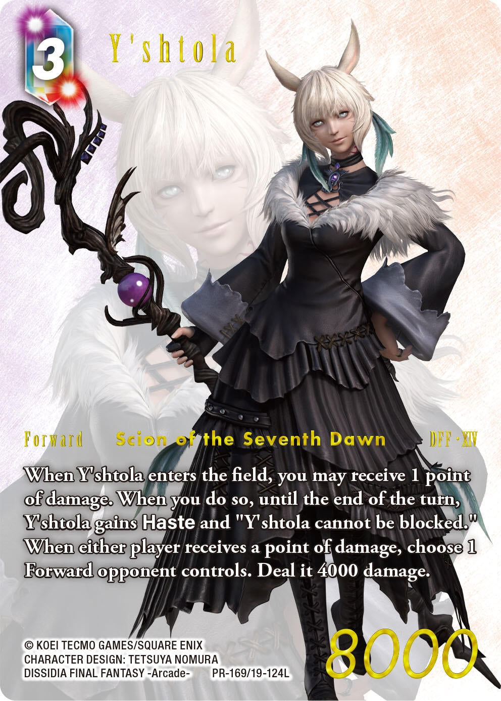 Image for Y'shtola (PR-169) (FF: Promo Cards) (PR-169/19-124L) - Final Fantasy TCG