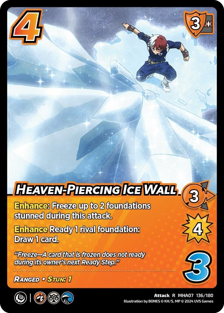 Image for Heaven-Piercing Ice Wall (UniVersus: My Hero Academia: Girl Power) (136/180) - UniVersus