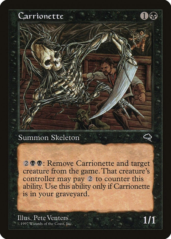 Image for Carrionette (Tempest) (111) - Magic: The Gathering