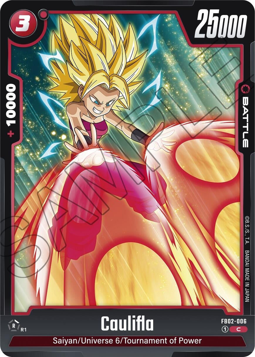 Image for Caulifla - FB02-006 (Blazing Aura) (FB02-006) - Dragon Ball Super: Fusion World