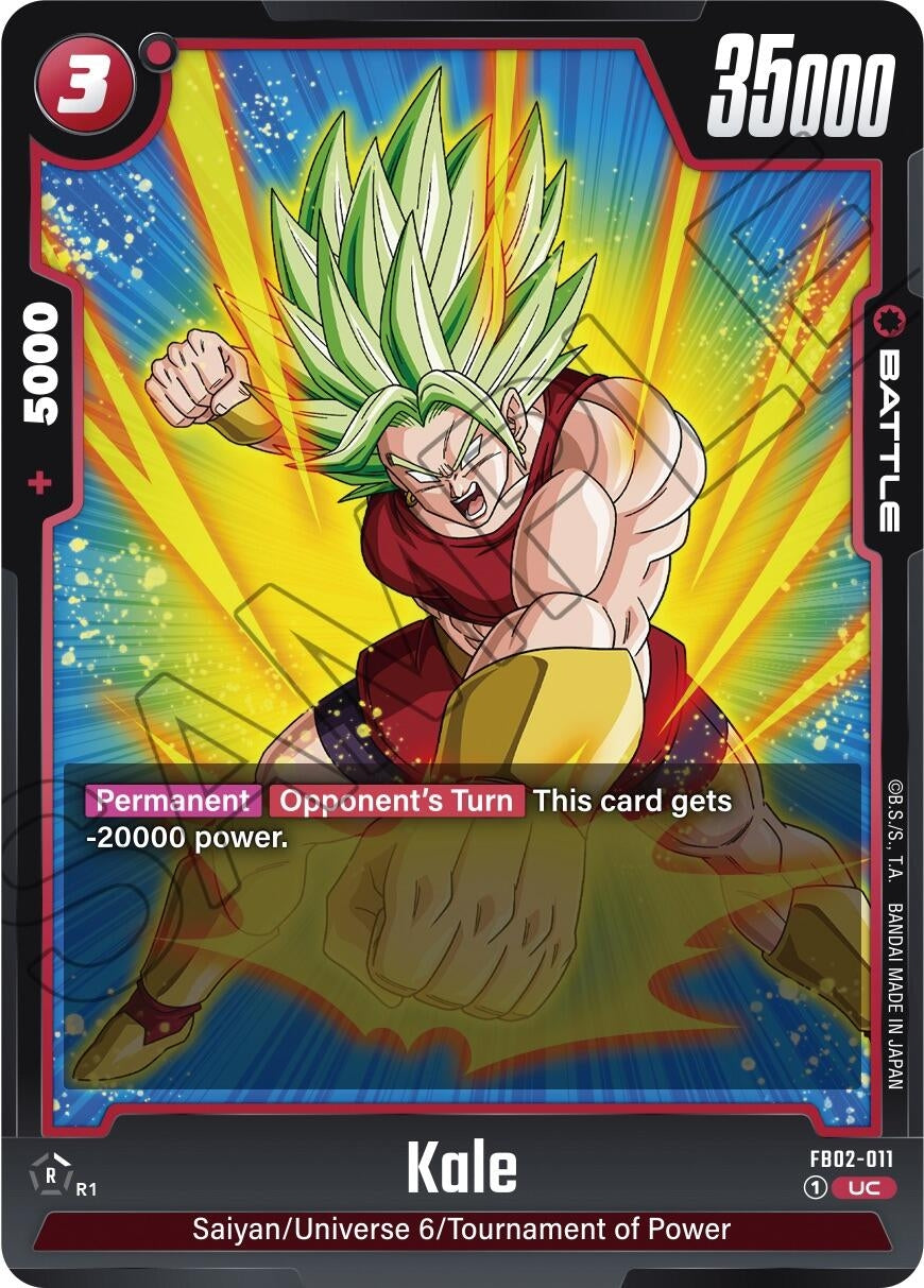 Image for Kale (Blazing Aura) (FB02-011) - Dragon Ball Super: Fusion World