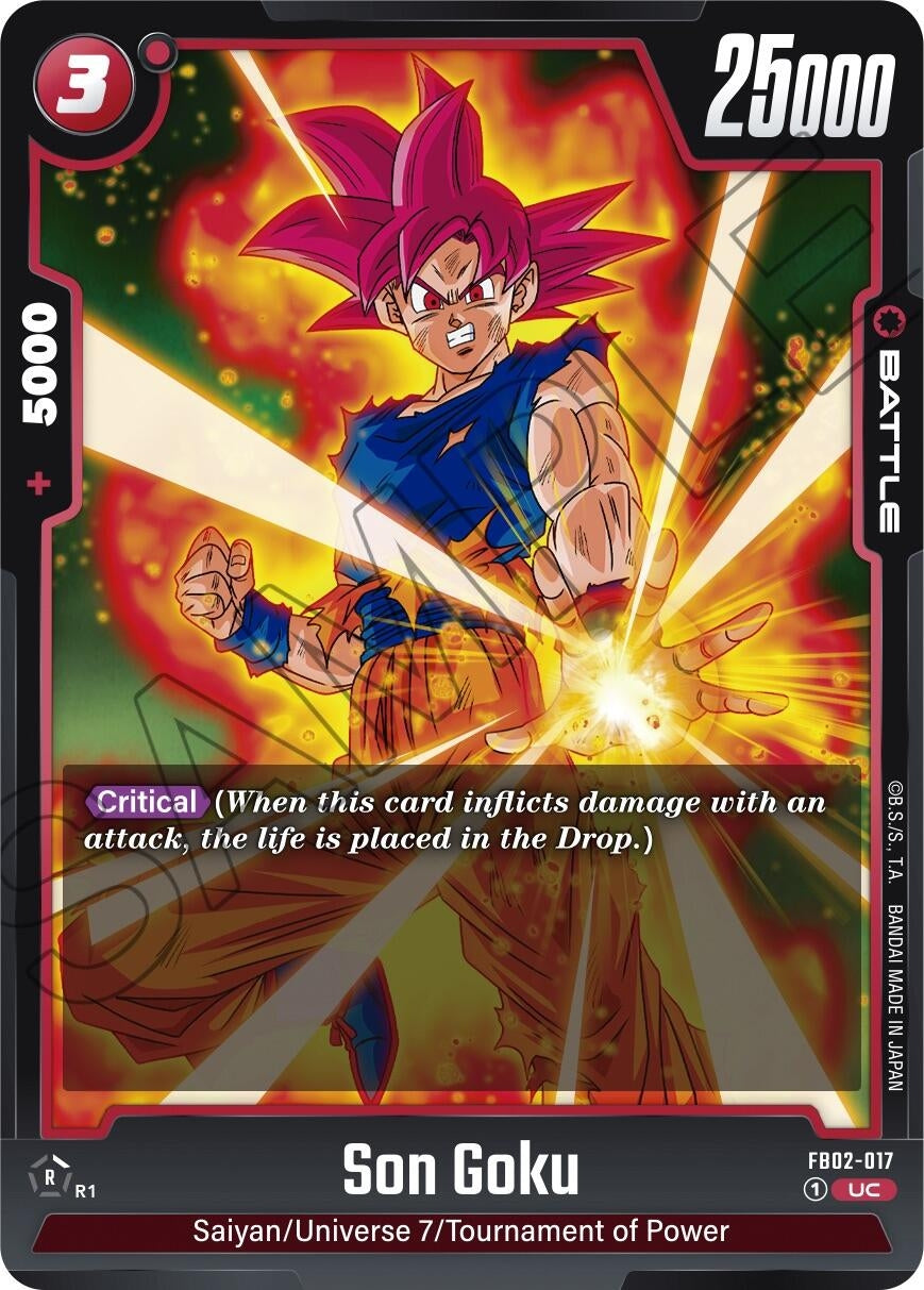 Image for Son Goku - FB02-017 (Blazing Aura) (FB02-017) - Dragon Ball Super: Fusion World