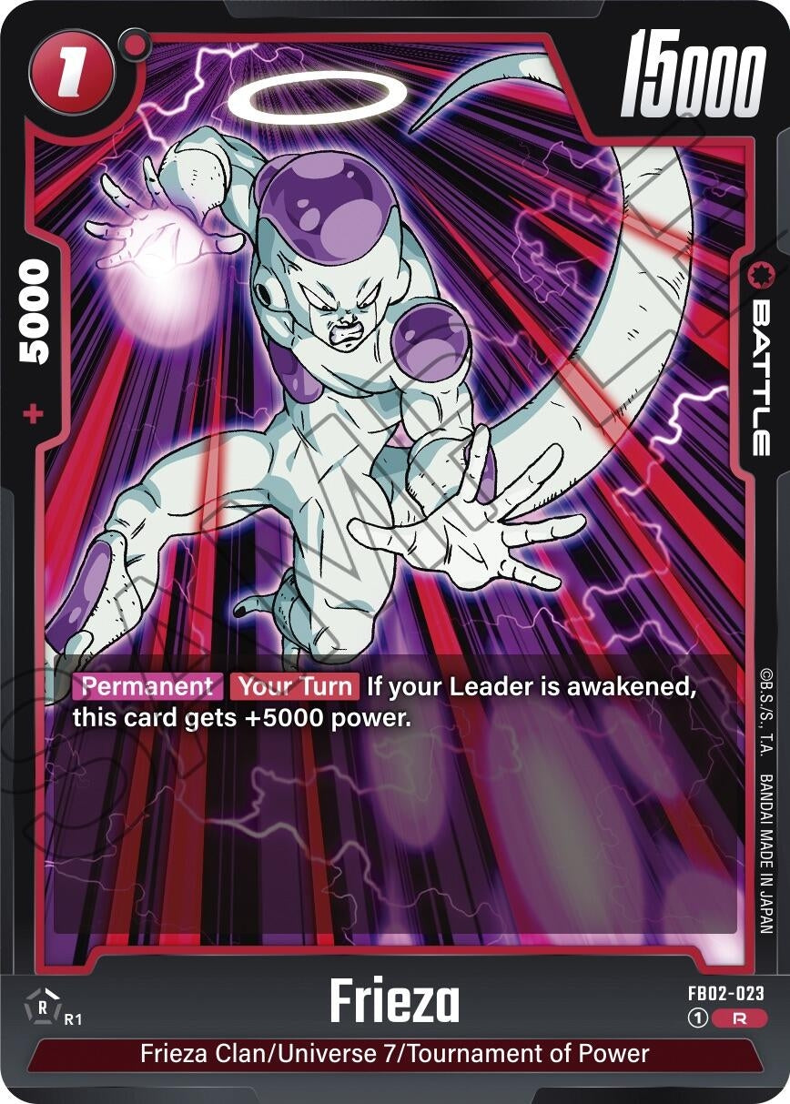 Image for Frieza - FB02-023 (Blazing Aura) (FB02-023) - Dragon Ball Super: Fusion World