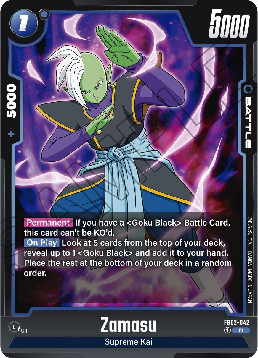 Image for Zamasu - FB02-042 (Blazing Aura) (FB02-042) - Dragon Ball Super: Fusion World