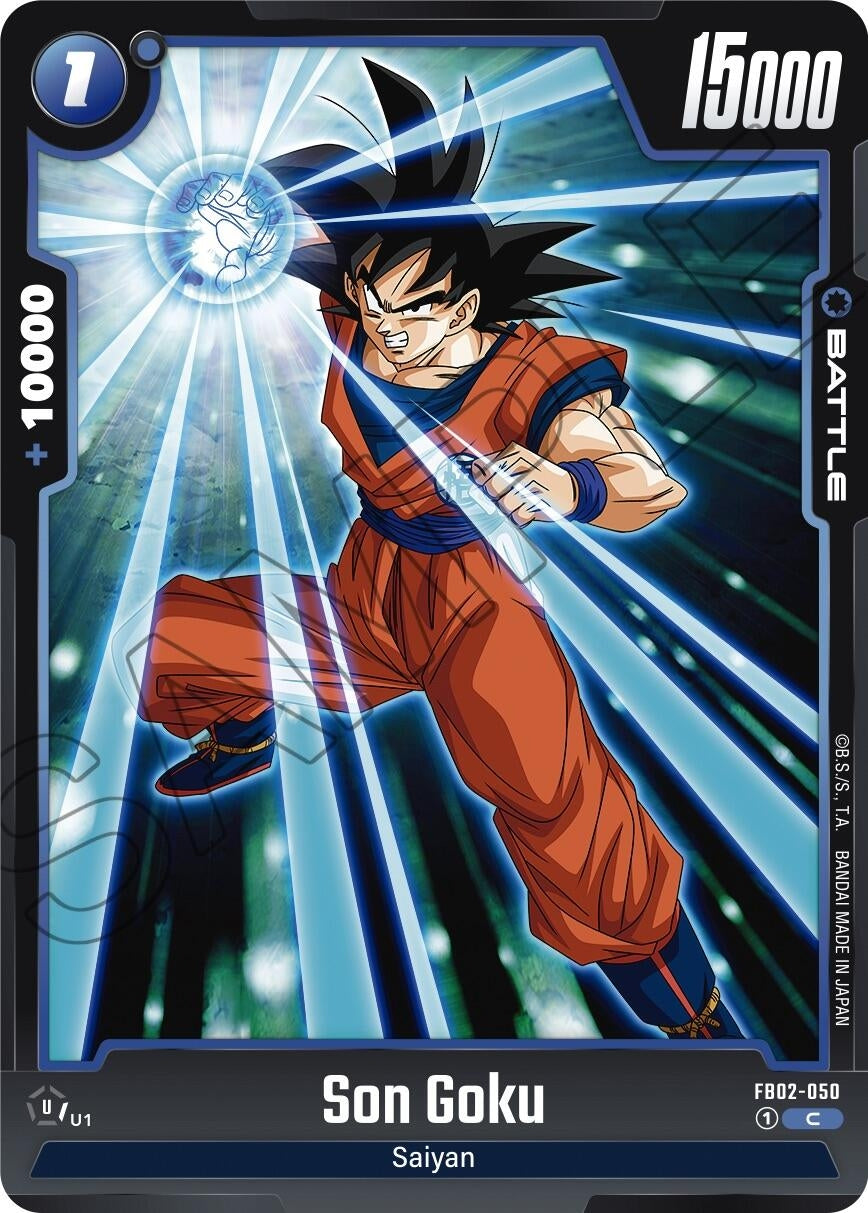 Image for Son Goku - FB02-050 (Blazing Aura) (FB02-050) - Dragon Ball Super: Fusion World