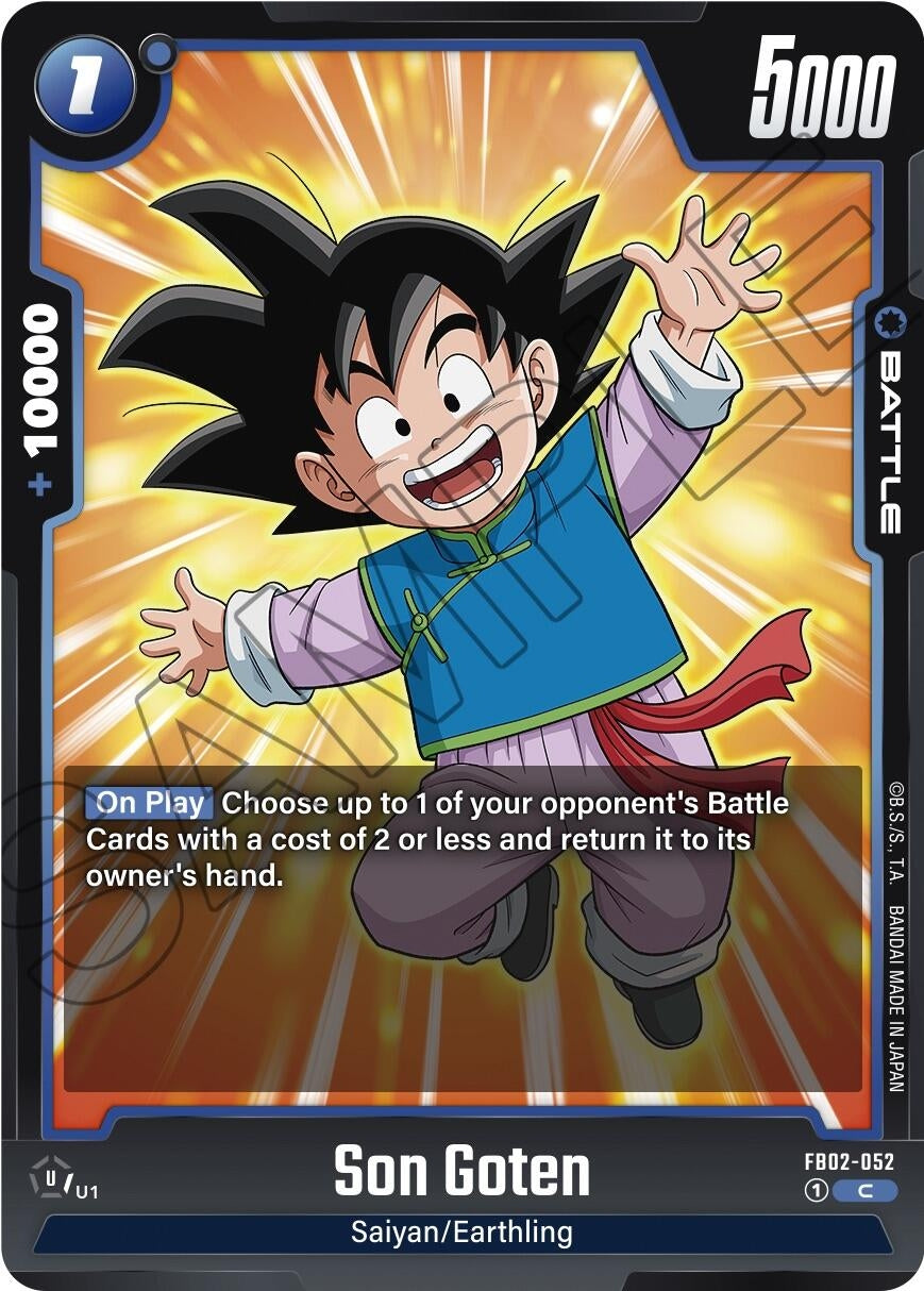 Image for Son Goten - FB02-052 (Blazing Aura) (FB02-052) - Dragon Ball Super: Fusion World