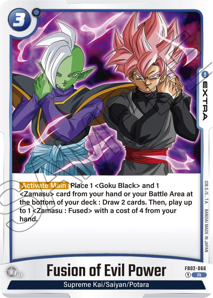 Image for Fusion of Evil Power (Blazing Aura) (FB02-066) - Dragon Ball Super: Fusion World