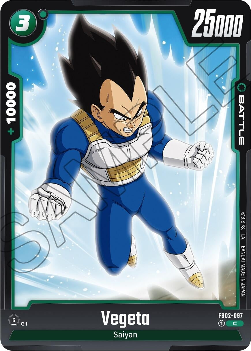 Image for Vegeta - FB02-097 (Blazing Aura) (FB02-097) - Dragon Ball Super: Fusion World