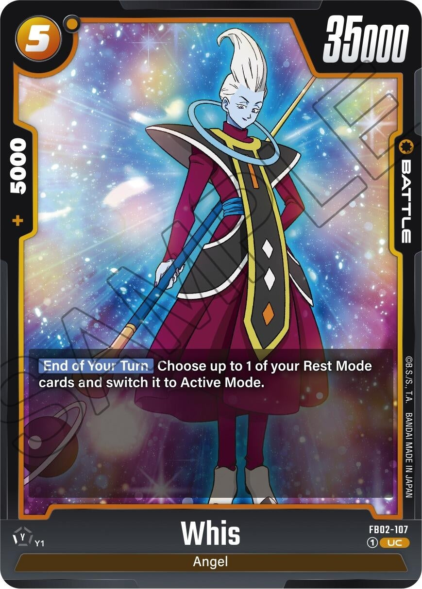 Image for Whis - FB02-107 (Blazing Aura) (FB02-107) - Dragon Ball Super: Fusion World