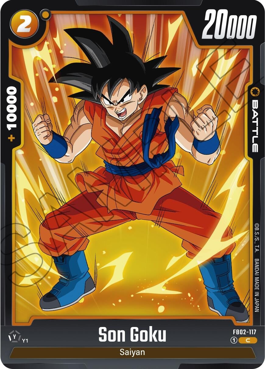 Image for Son Goku - FB02-117 (Blazing Aura) (FB02-117) - Dragon Ball Super: Fusion World