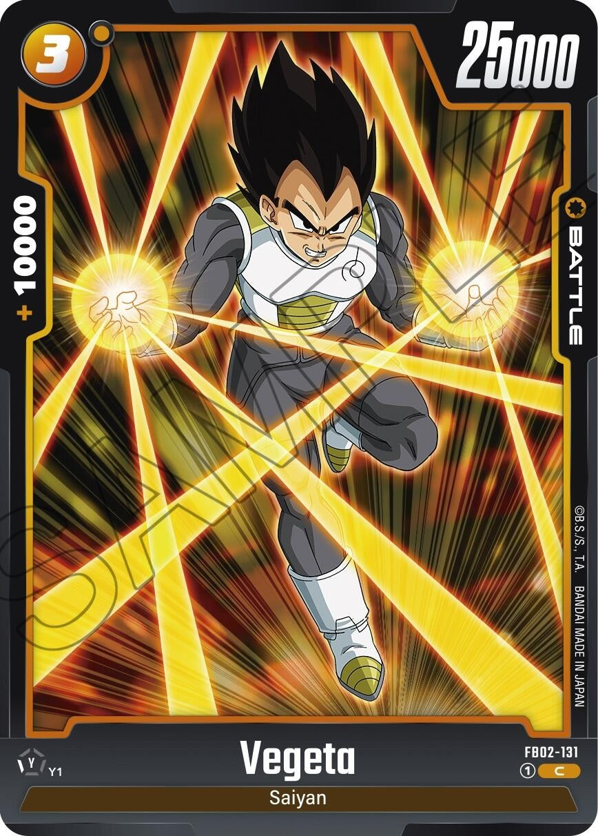 Image for Vegeta - FB02-131 (Blazing Aura) (FB02-131) - Dragon Ball Super: Fusion World