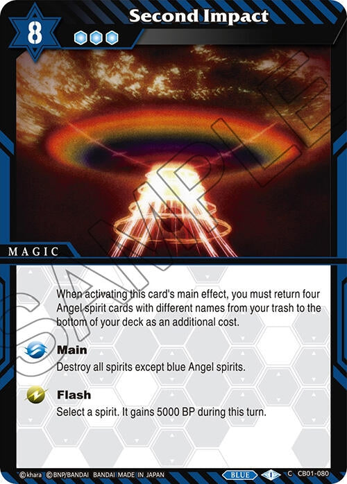 Image for Second Impact (Collaboration Booster 01: Halo of Awakening) (CB01-080) - Battle Spirits Saga