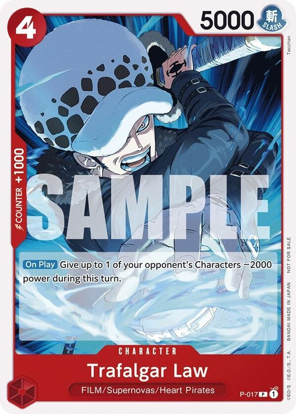 Image for Trafalgar Law (Tournament Pack Vol. 7) (One Piece Promotion Cards) (P-017) - One Piece Card Game
