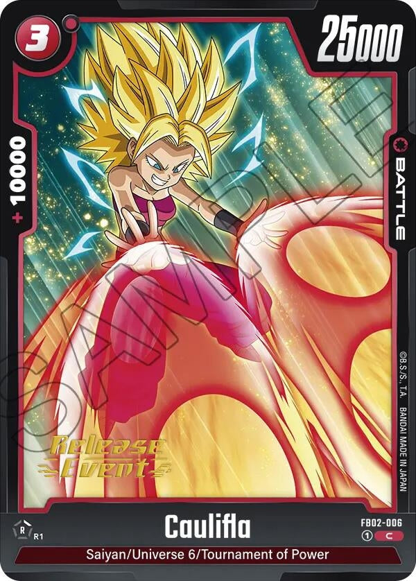 Image for Caulifla - FB02-006 (Blazing Aura Release Event Cards) (FB02-006) - Dragon Ball Super: Fusion World
