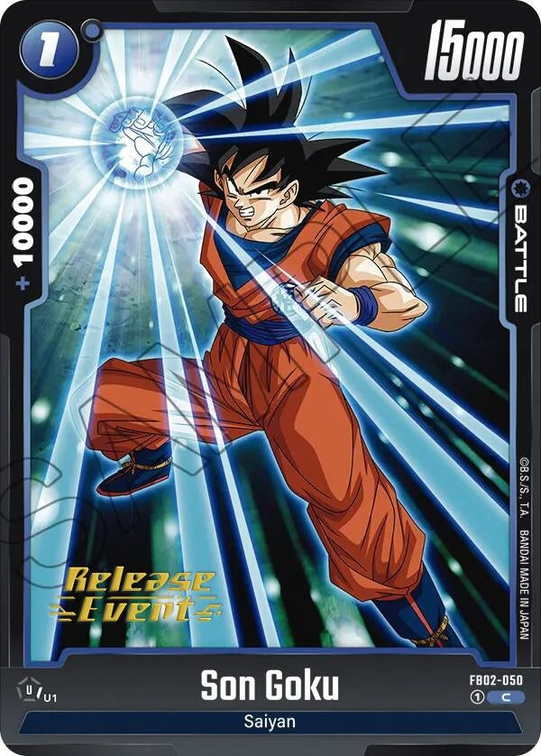 Image for Son Goku - FB02-050 (Blazing Aura Release Event Cards) (FB02-050) - Dragon Ball Super: Fusion World