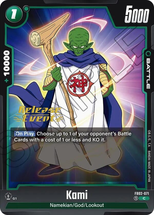 Image for Kami (Blazing Aura Release Event Cards) (FB02-071) - Dragon Ball Super: Fusion World