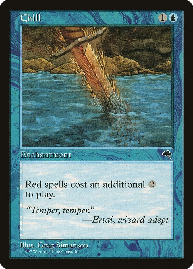 Image for Chill (Tempest) (56) - Magic: The Gathering