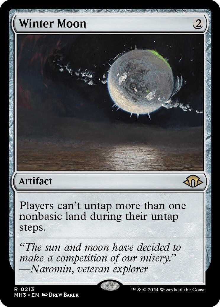 Image for Winter Moon (Modern Horizons 3) (213) - Magic: The Gathering