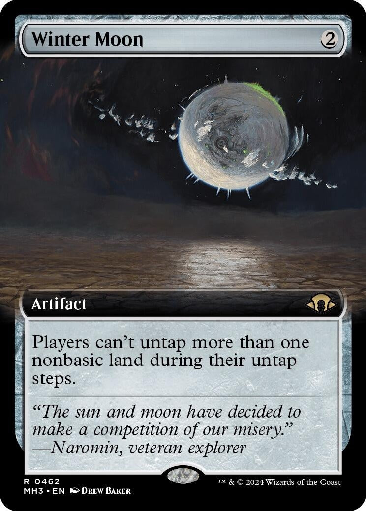 Image for Winter Moon (Extended Art) (Modern Horizons 3) (462) - Magic: The Gathering