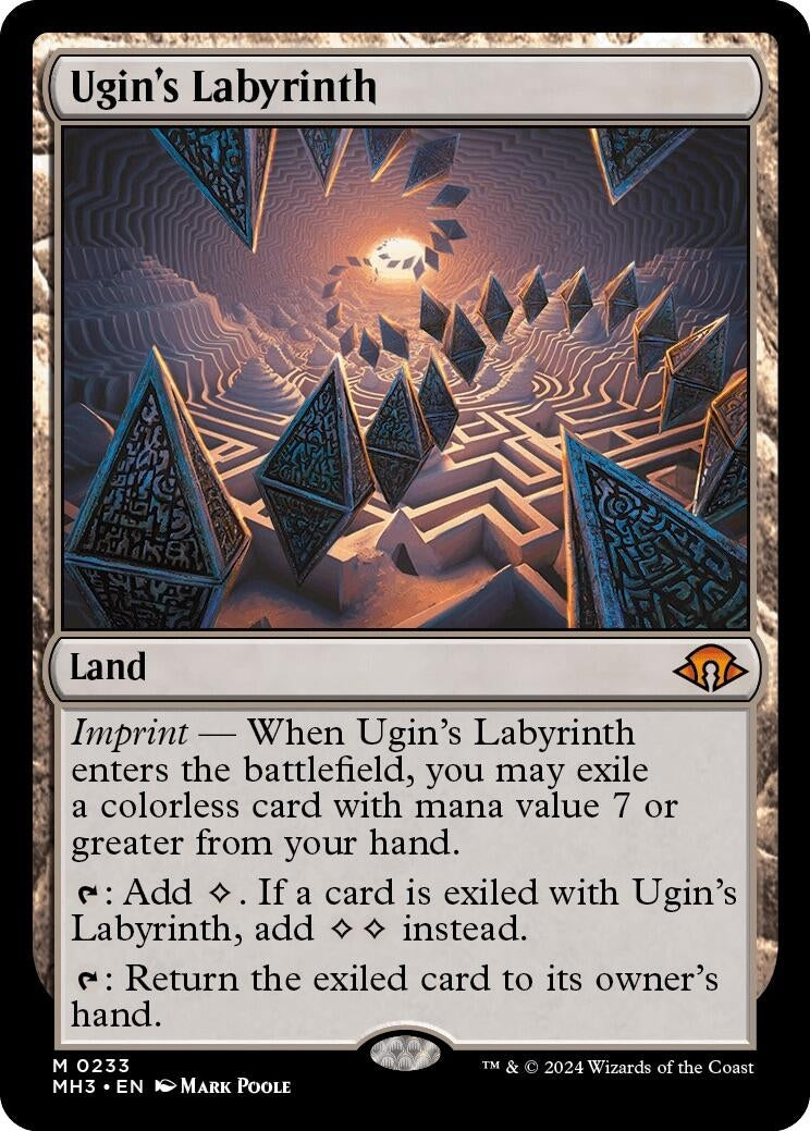 Image for Ugin's Labyrinth (Modern Horizons 3) (233) - Magic: The Gathering