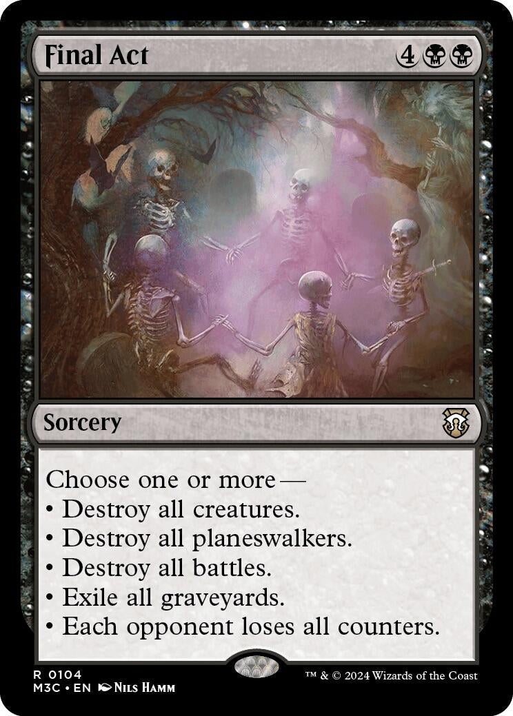 Image for Final Act (Commander: Modern Horizons 3) (104) - Magic: The Gathering