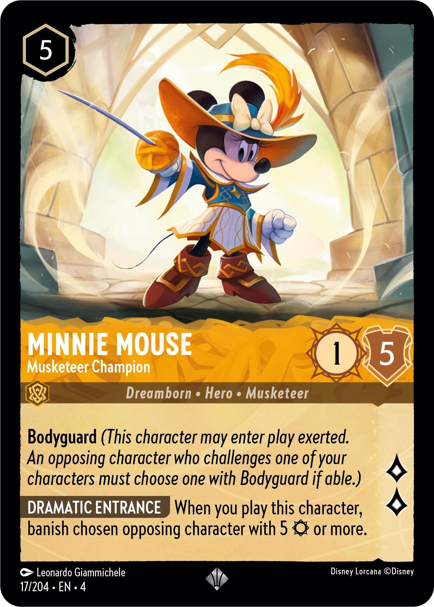 Image for Minnie Mouse - Musketeer Champion (4) (17)