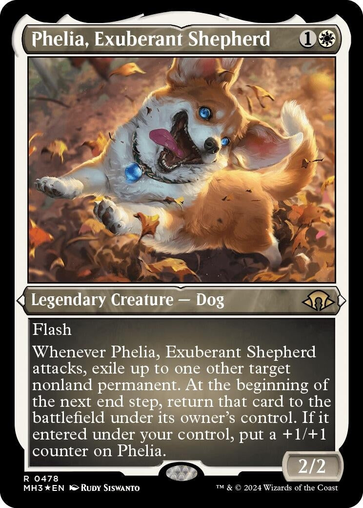 Image for Phelia, Exuberant Shepherd (Foil Etched) (Modern Horizons 3) (478) - Magic: The Gathering