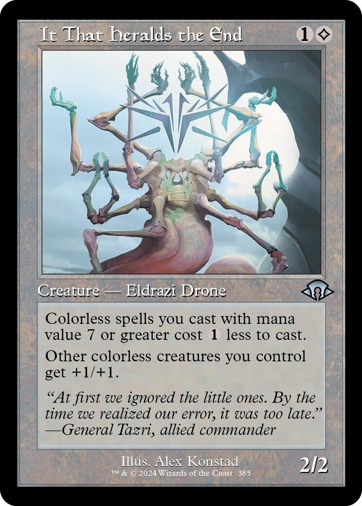 Image for It That Heralds the End (Retro Frame) (Modern Horizons 3) (385) - Magic: The Gathering