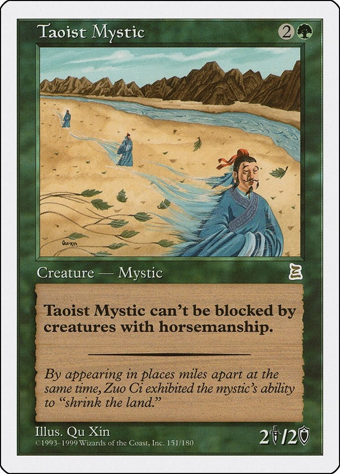 Image for Taoist Mystic (Portal Three Kingdoms) (151) - Magic: The Gathering
