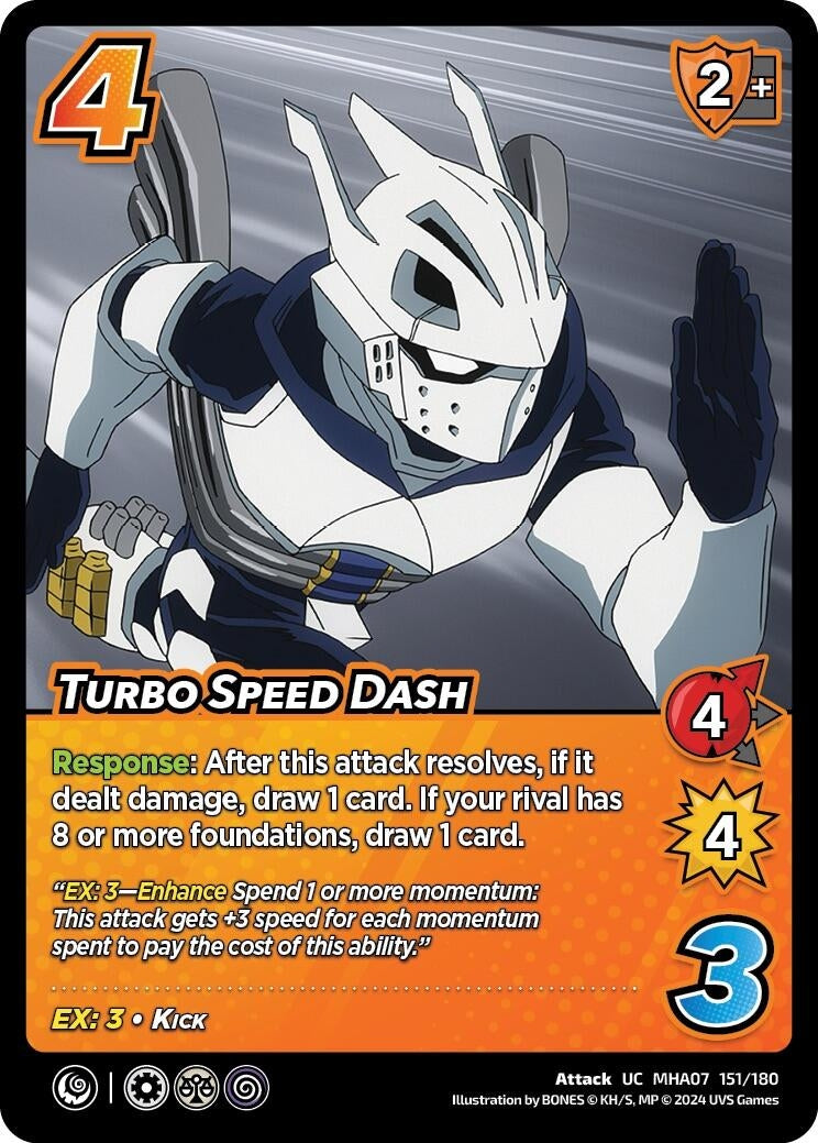 Image for Turbo Speed Dash (UniVersus: My Hero Academia: Girl Power) (151/180) - UniVersus