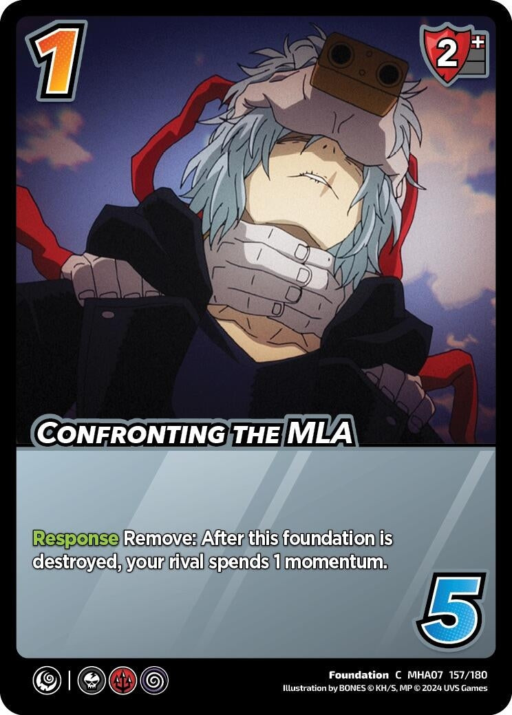 Image for Confronting the MLA (UniVersus: My Hero Academia: Girl Power) (157/180) - UniVersus