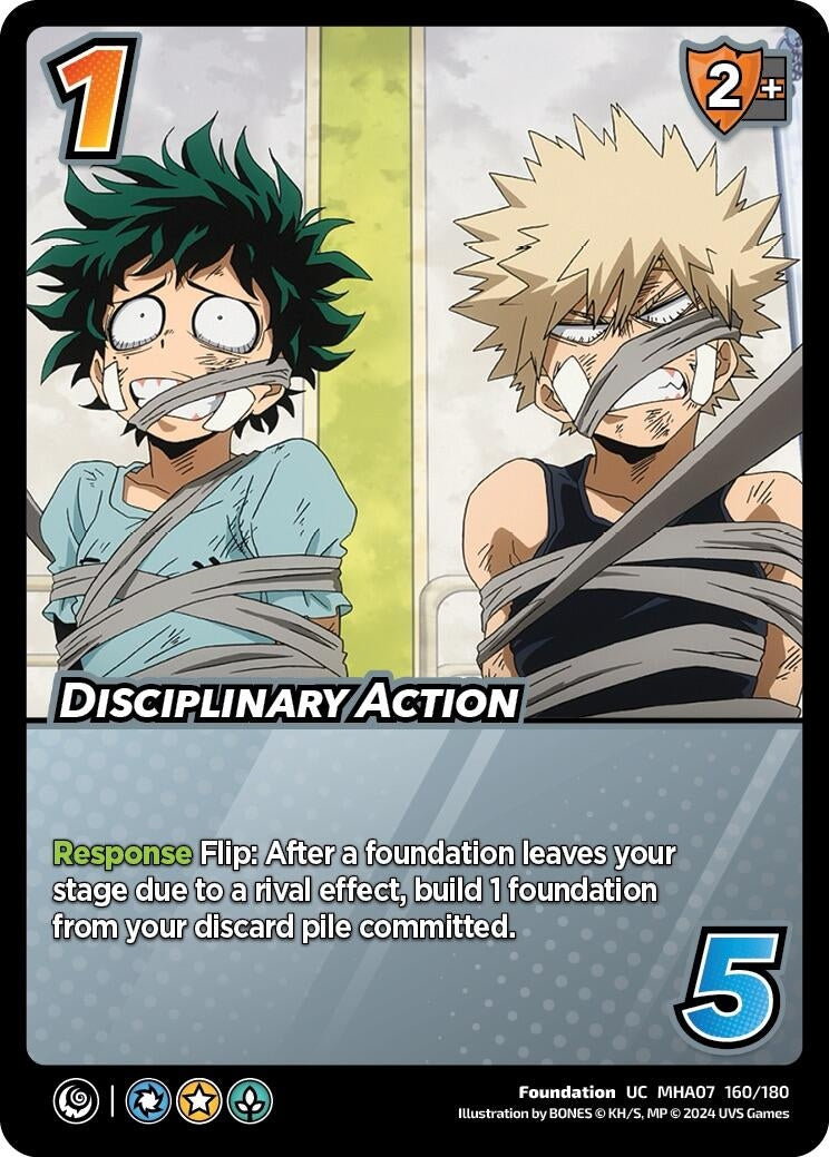 Image for Disciplinary Action (UniVersus: My Hero Academia: Girl Power) (160/180) - UniVersus