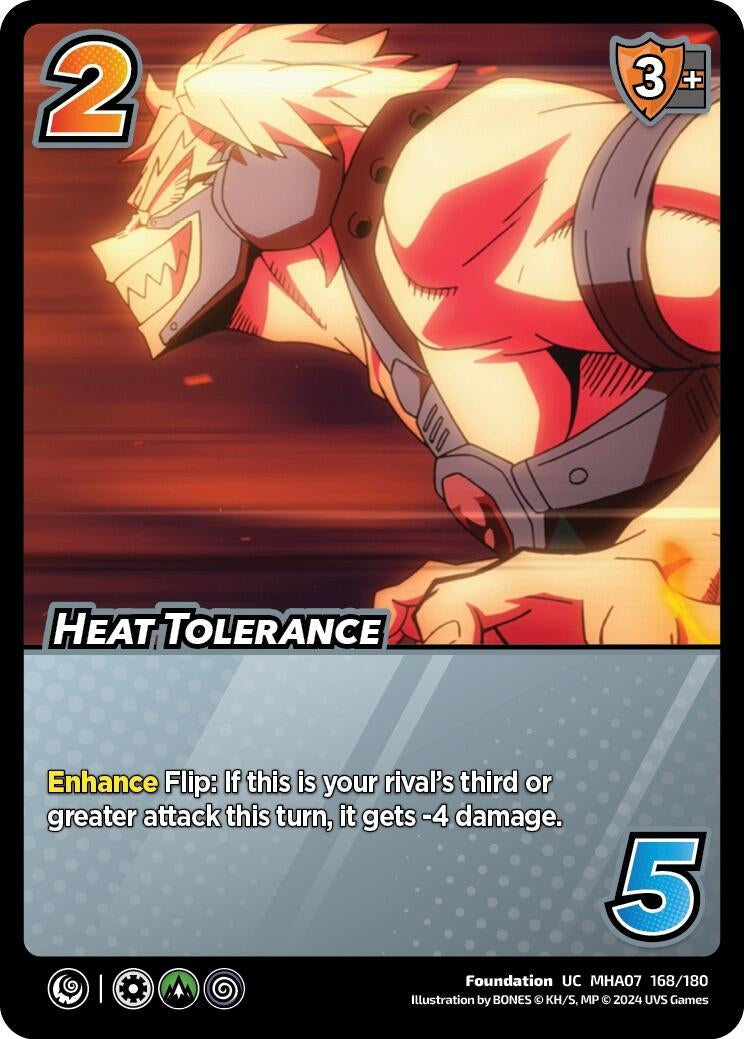 Image for Heat Tolerance (UniVersus: My Hero Academia: Girl Power) (168/180) - UniVersus