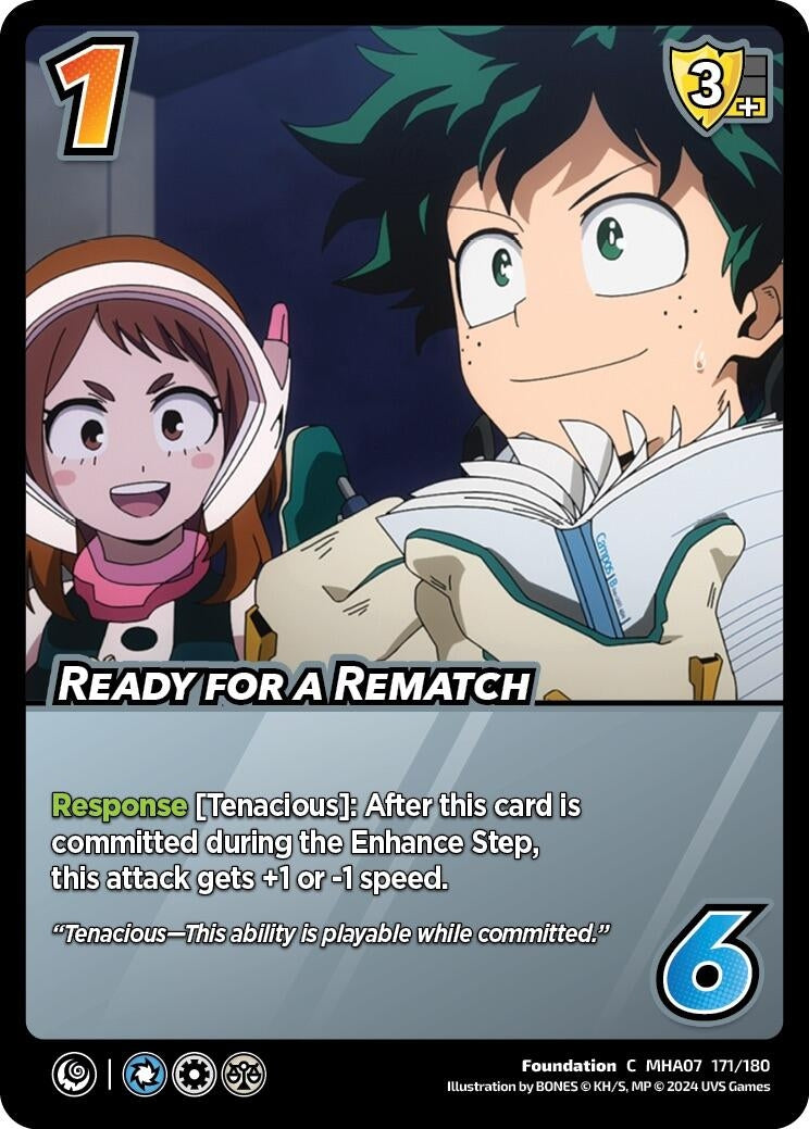 Image for Ready for a Rematch (UniVersus: My Hero Academia: Girl Power) (171/180) - UniVersus