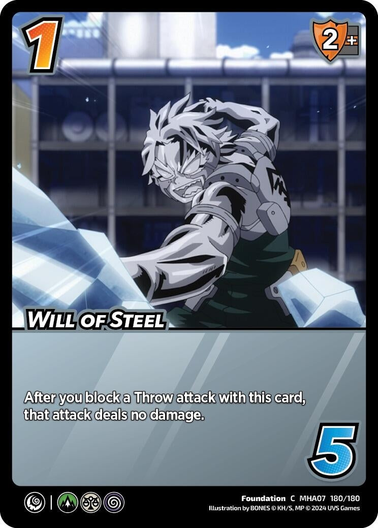 Image for Will of Steel (UniVersus: My Hero Academia: Girl Power) (180/180) - UniVersus