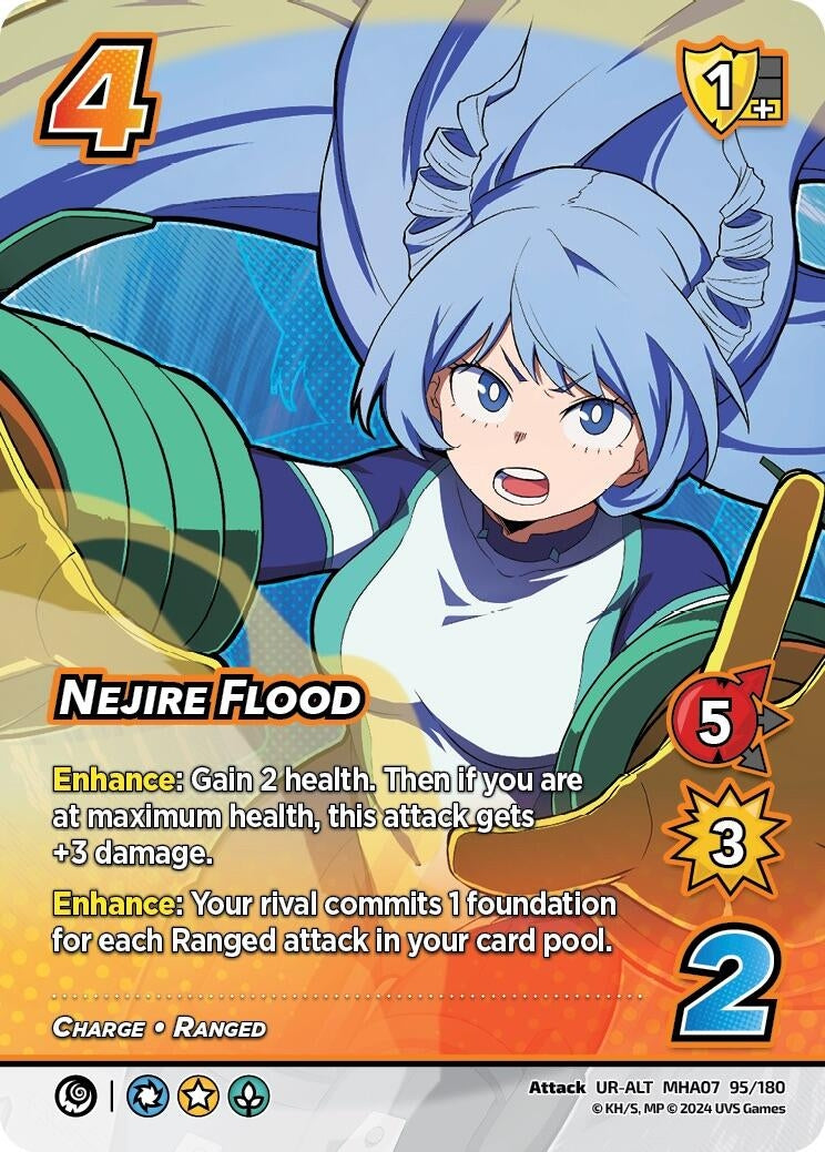 Image for Nejire Flood (Alternate Art) (UniVersus: My Hero Academia: Girl Power) (95/180) - UniVersus