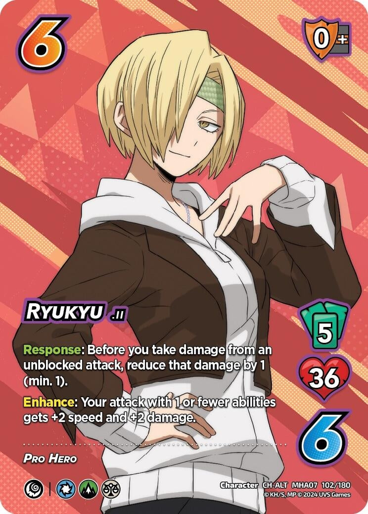 Image for Ryukyu (Alternate Art) (UniVersus: My Hero Academia: Girl Power) (102/180) - UniVersus