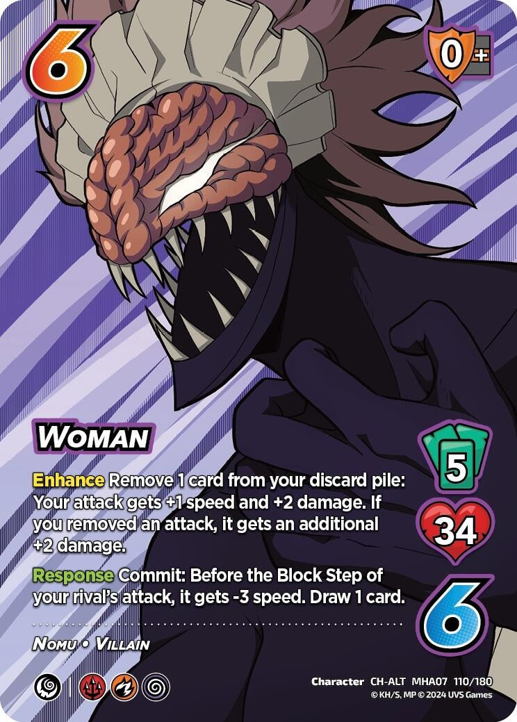 Image for Woman (Alternate Art) (UniVersus: My Hero Academia: Girl Power) (110/180) - UniVersus