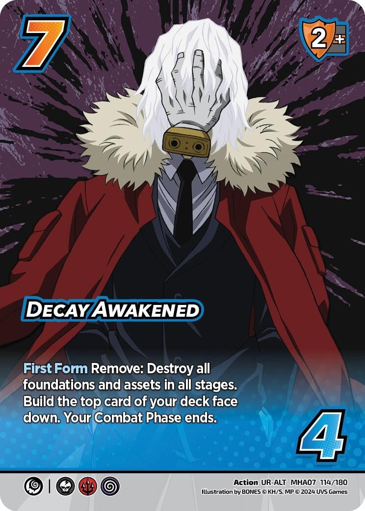 Image for Decay Awakened (Alternate Art) (UniVersus: My Hero Academia: Girl Power) (114/180) - UniVersus
