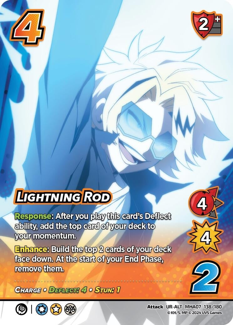Image for Lightning Rod (Alternate Art) (UniVersus: My Hero Academia: Girl Power) (138/180) - UniVersus