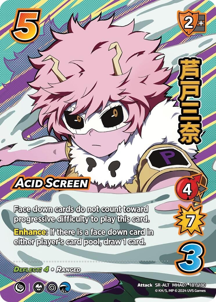 Image for Acid Screen (Alternate Art) (UniVersus: My Hero Academia: Girl Power) (181/180) - UniVersus