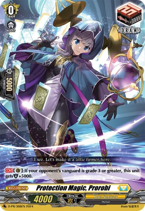 Image for Protection Magic, Prorobi (D Promo Cards) (D-PR/368EN) - Cardfight Vanguard
