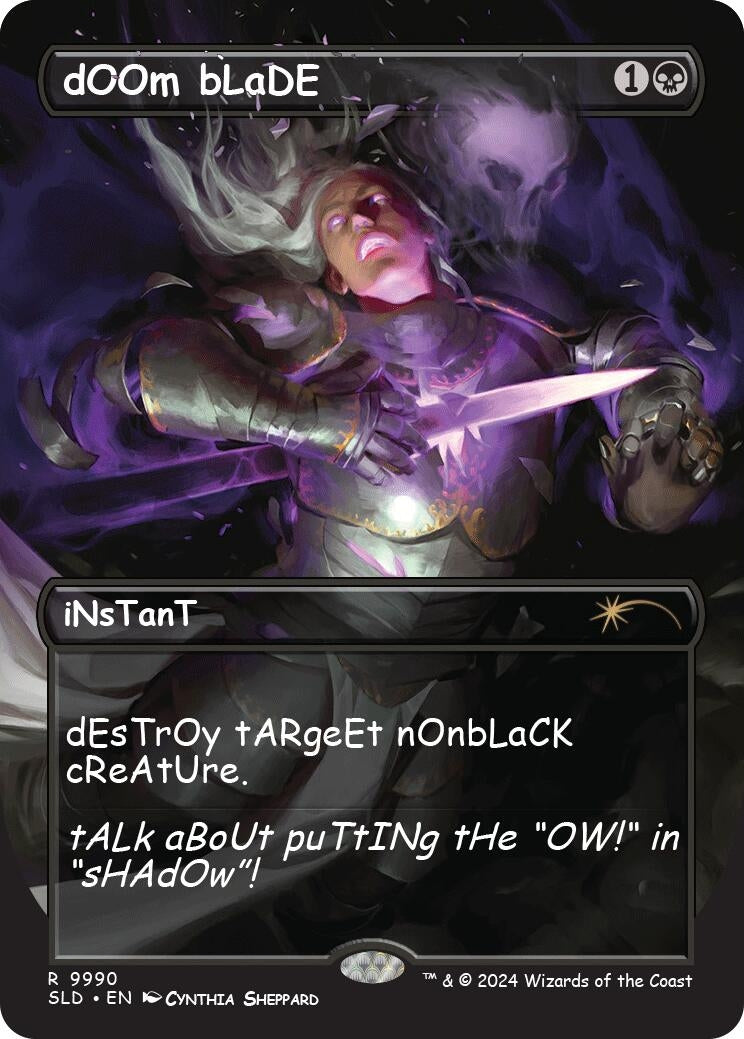 Image for dOOm bLaDE (Secret Lair Drop Series) (9990) - Magic: The Gathering
