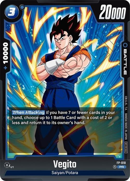 Image for Vegito - FP-010 (Fusion World Promotion Cards and Packs) (FP-010) - Dragon Ball Super: Fusion World