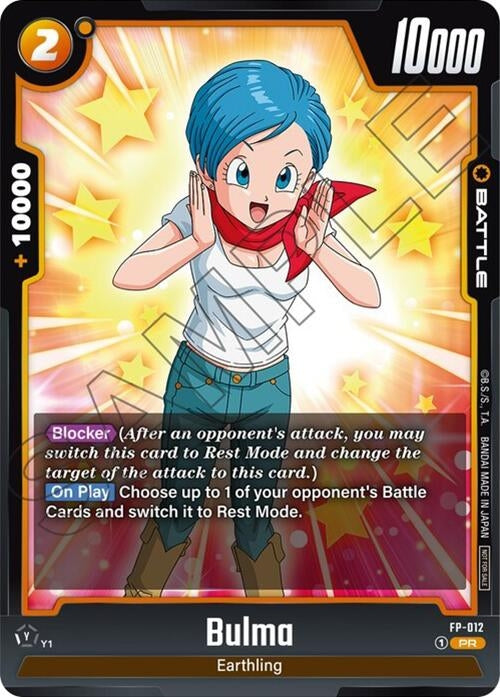 Image for Bulma - FP-012 (Fusion World Promotion Cards and Packs) (FP-012) - Dragon Ball Super: Fusion World