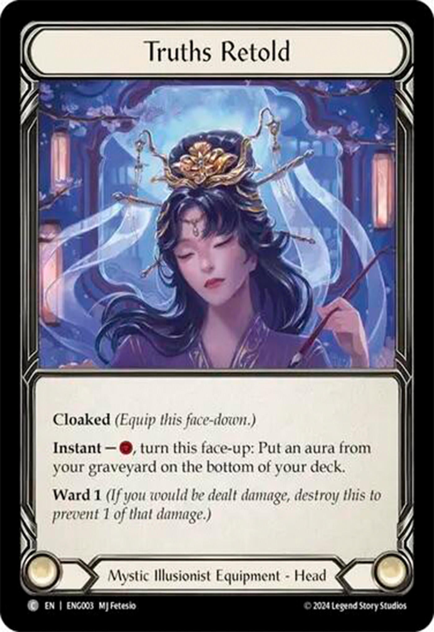 Image for Truths Retold (Blitz Deck: Part the Mistveil - Enigma) (ENG003) - Flesh and Blood TCG