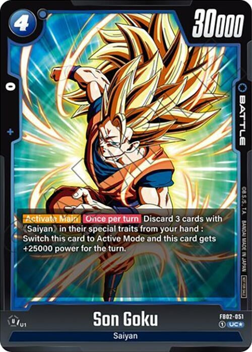 Image for Son Goku - FB02-051 (Tournament Pack 02) (Tournament and Championship Promos) (FB02-051) - Dragon Ball Super: Fusion World